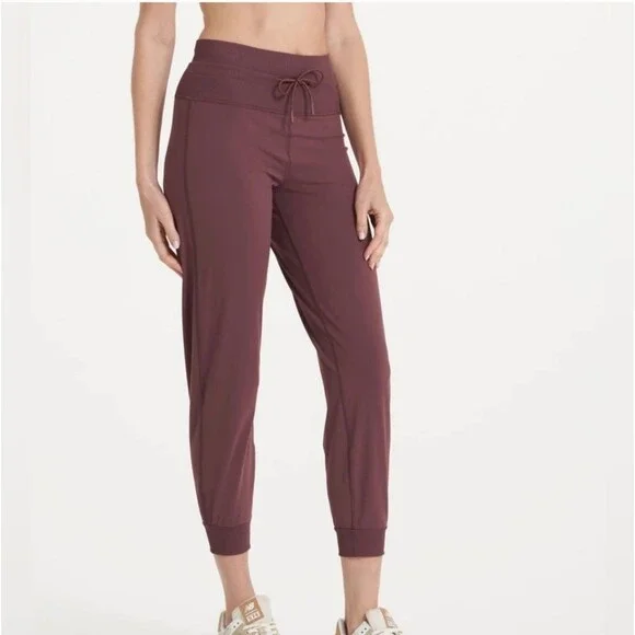 Womens Vuori  Daily Joggers, size Medium, Fig - Picture 3 of 6